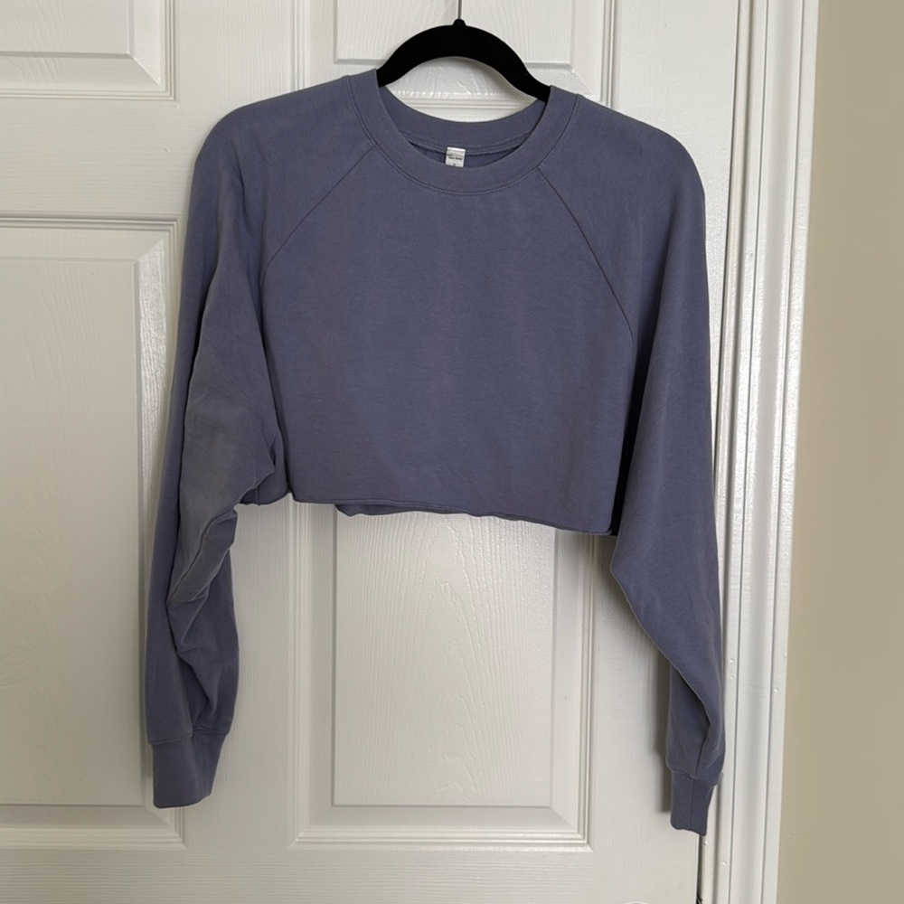 Alo Yoga Cropped Crewneck - Small